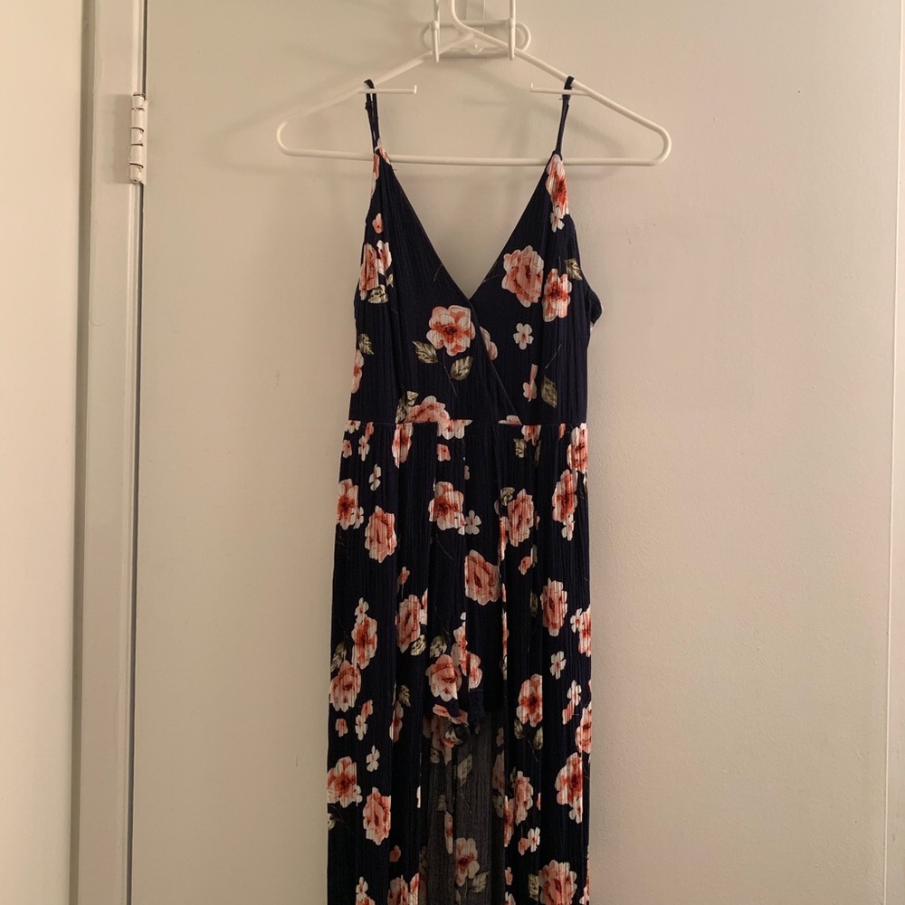 Floral maxi romper